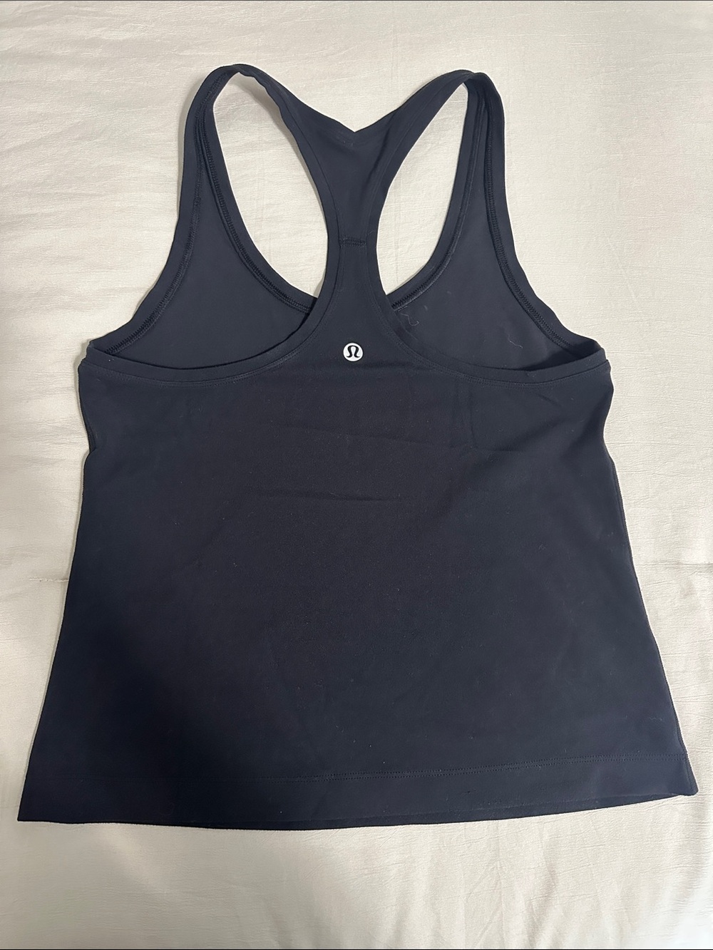 lululemon athletica cool racer back short tank top Nulu in black - Picture 3 of 3